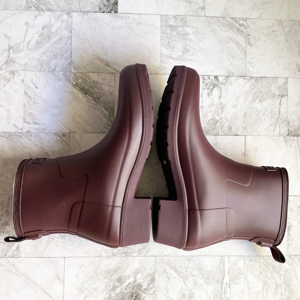 NEW Hunter Original Refined Chelsea Rain Booties - Picture 6 of 8